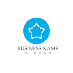 Star icon Template vector illustration