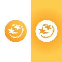 Star icon Template vector illustration