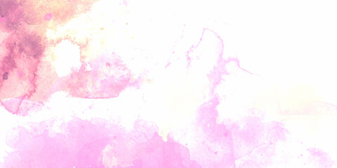 abstract watercolor background Pink gradient and white abstract background, watercolor spots, copy space. Abstract pink watercolor on white background. Royalty high-quality free stock of hand painted 