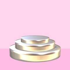 coins on white background