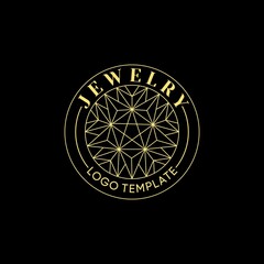 Diamond Jewelery Minimalist Logo Simple Design