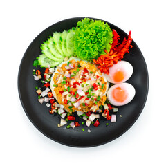 Steamed Fish Curry with Coconut Cream on Rice