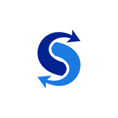 S Logo can be used for company, icon, sign, and others.