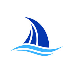 Sailing Logo can be used for company, icon, and others.