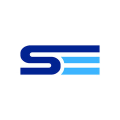 SE Logo can be used for company, symbol, icon, and others.