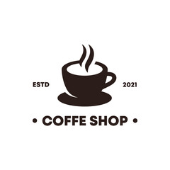 Coffe Cup Minimalistic Logo Design