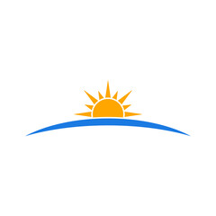 Sun Logo can be used for company, icon, and others.