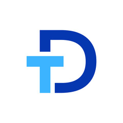 TD Logo can be used for company, icon, and others.