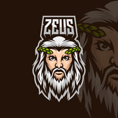 Zeus Gaming Esport Mascot Logo Design