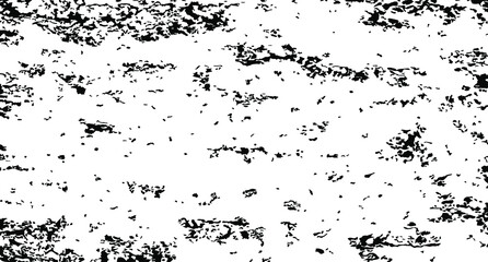 Rough black and white texture vector. Distressed overlay texture. Grunge background. Abstract textured effect. Vector Illustration. Black isolated on white background. EPS10