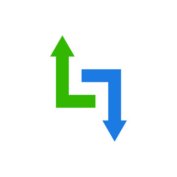 Two Arrow Logo can be used for company, icon, sign, and others.
