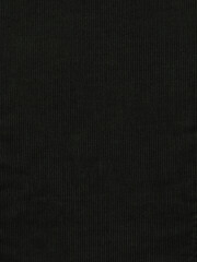 Naklejka na ściany i meble 黒いコーデュロイの布のテクスチャ 背景素材