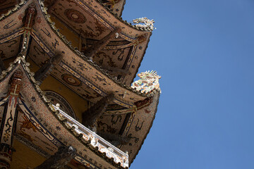  the roof of the temple