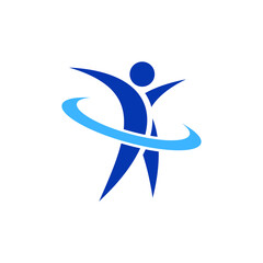 Wellness Logo can be used for company, icon, and others.