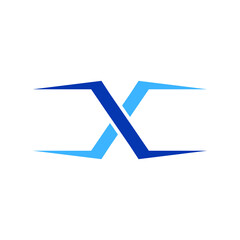 Letter X Logo can be used for company, sign, icon, and others.