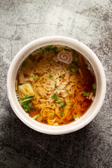 Instant Cup Ramen, Vegetable Ramen 