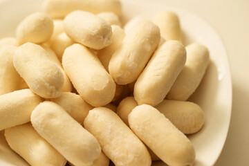 Rice cakes on a plate