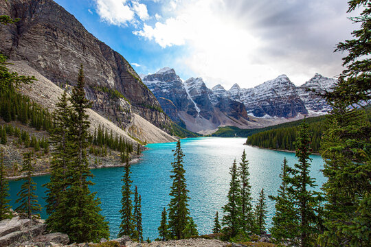 Banff Park. Valley Of The Ten Peaks