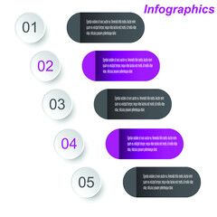 Infographic display  template. Idea to display information, ranked and statistics.