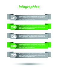 Obraz premium Infographics banners for web layout.
