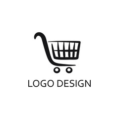 Shopping chart, shop, icon logo