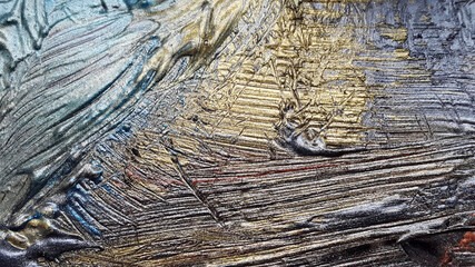 Metallic paint background. Pearl paints. Smears of pearlescent paints. Metallic paint