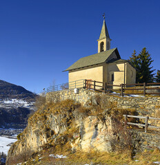 Church of San Pietro, Bormio, Valdisotto, Province of Sondrio, Northern Italy