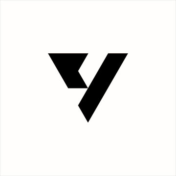 Y letter logo design template vector.