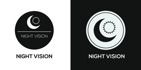 Creative (Night vision) Icon ,Vector sign.