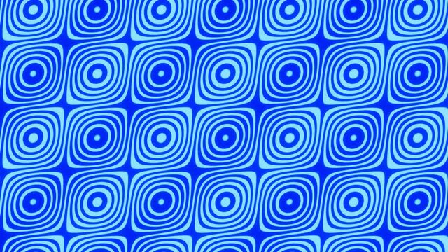 Blue abstract VJ LOOP violet neon flickering motion graphic. Seamless loop VJ HD background.