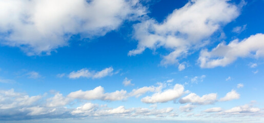 blue sky with clouds