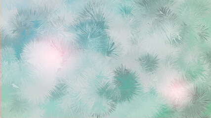 Abstract Background with Freezing