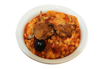 cooked chick peas