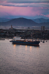 ship boat fishing in chile 