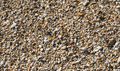 close up of pebbles