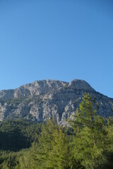 a great view landscape in the mountains