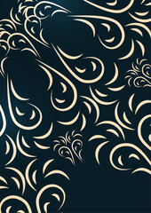 Luxury mandala background. Decorative round ornament. Oriental design. Yoga logos. Snowflake. Vector