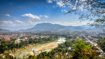 The Mekong River at Luang Prabang