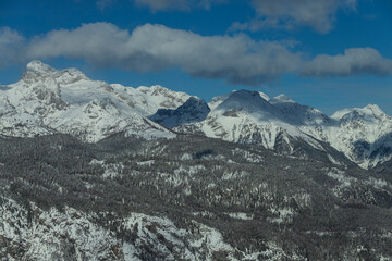 Obraz premium The highest peak of the Julian Alps
