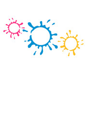 Muster Bunt Seifenblasen 