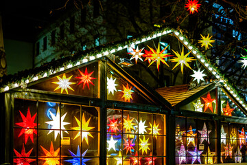 christmas decoration at a tree