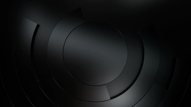 3d video background with rotating parts. Seamless loop. stock video.Bright and clean texture for corporate animation.