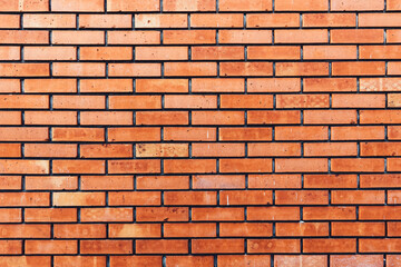 Orange brick wall background