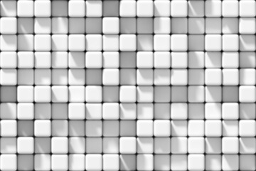 Abstract geometric background with cubes structure