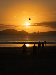 Fototapeta premium Praia de Santos SP