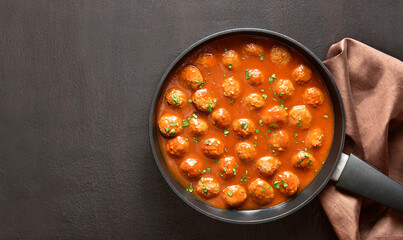 Meatballs with tomato sauce