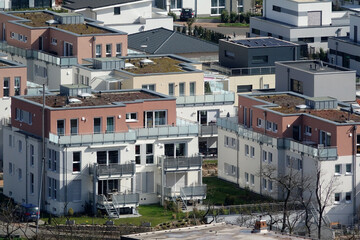 Fototapeta premium Neubaugebiet in Bad Kreuznach
