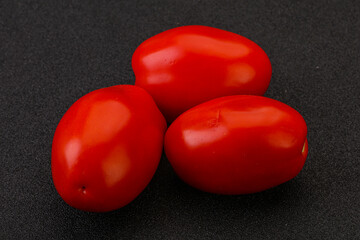 Red bright tasty tomato heap