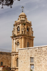 Fototapeta na wymiar View of the chapel inside the Monastery of the Cross in Jerusalem