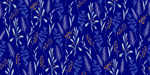 Winter season Seamless pattern. A pattern for print and fashion kids. Vector